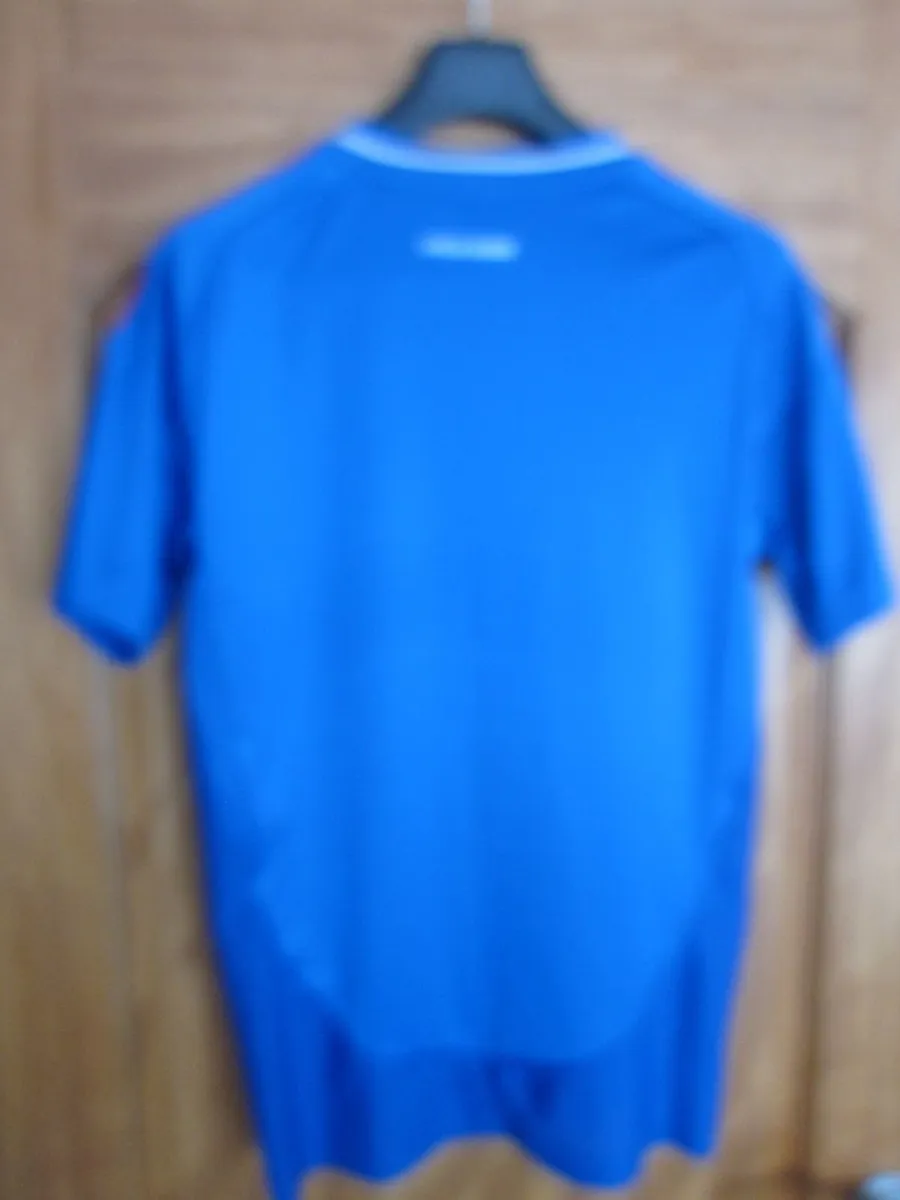 Adidas Italy Home Shirt 2024 Mens - Image 4