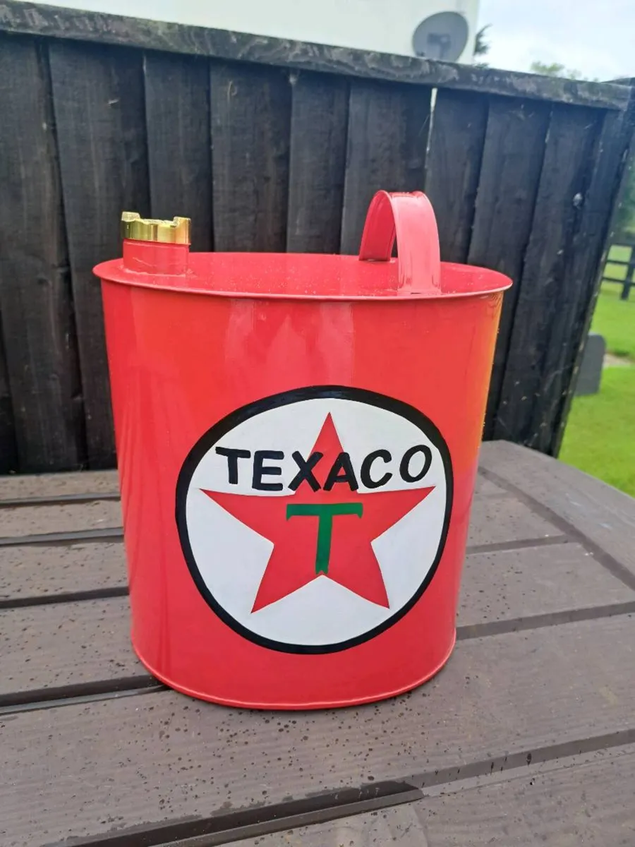 Texaco oil can - Image 1