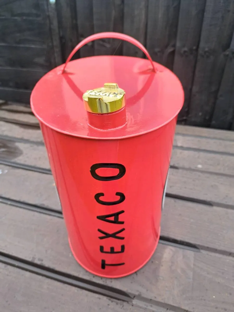 Texaco oil can - Image 2