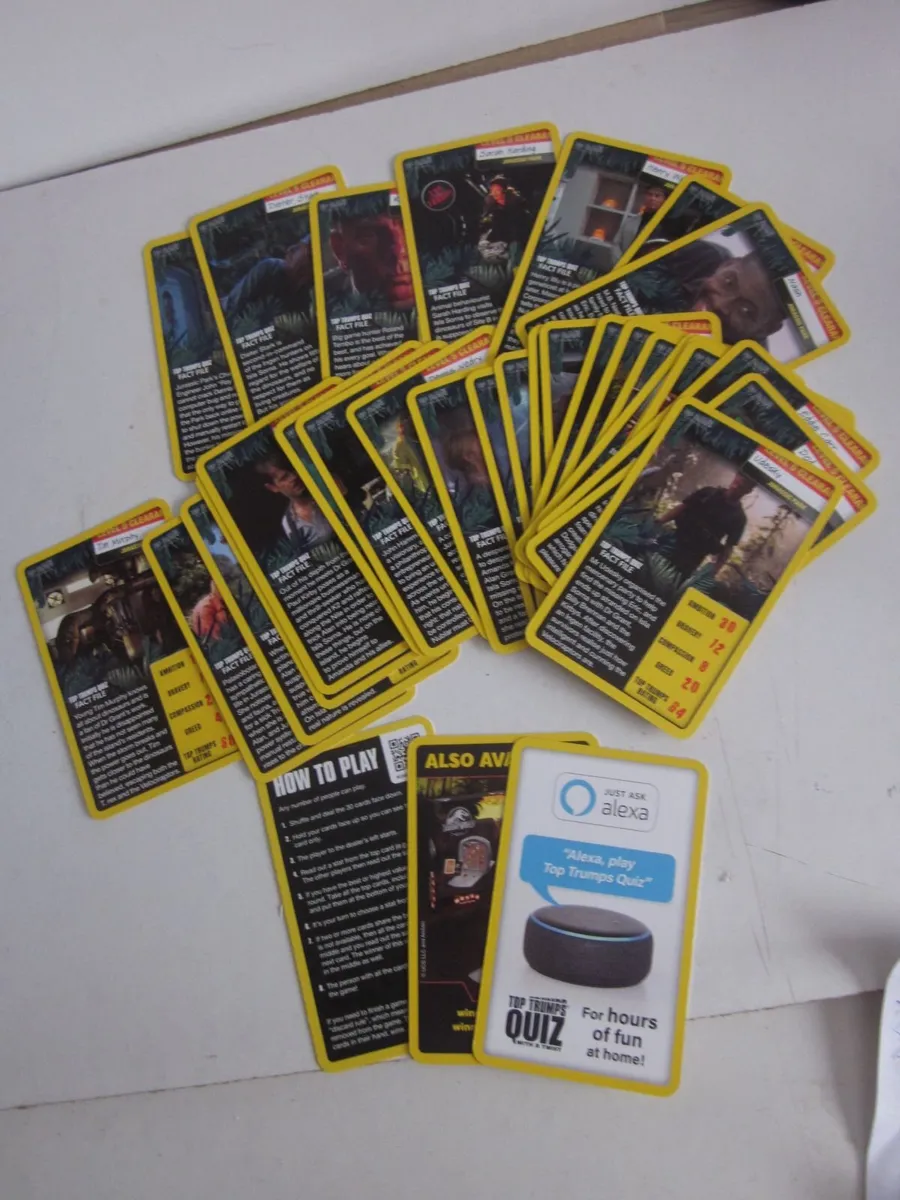 Top Trumps Jurassic Park Specials Card Game - Image 4