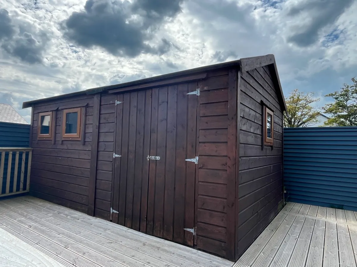 Shed and decking - Image 2