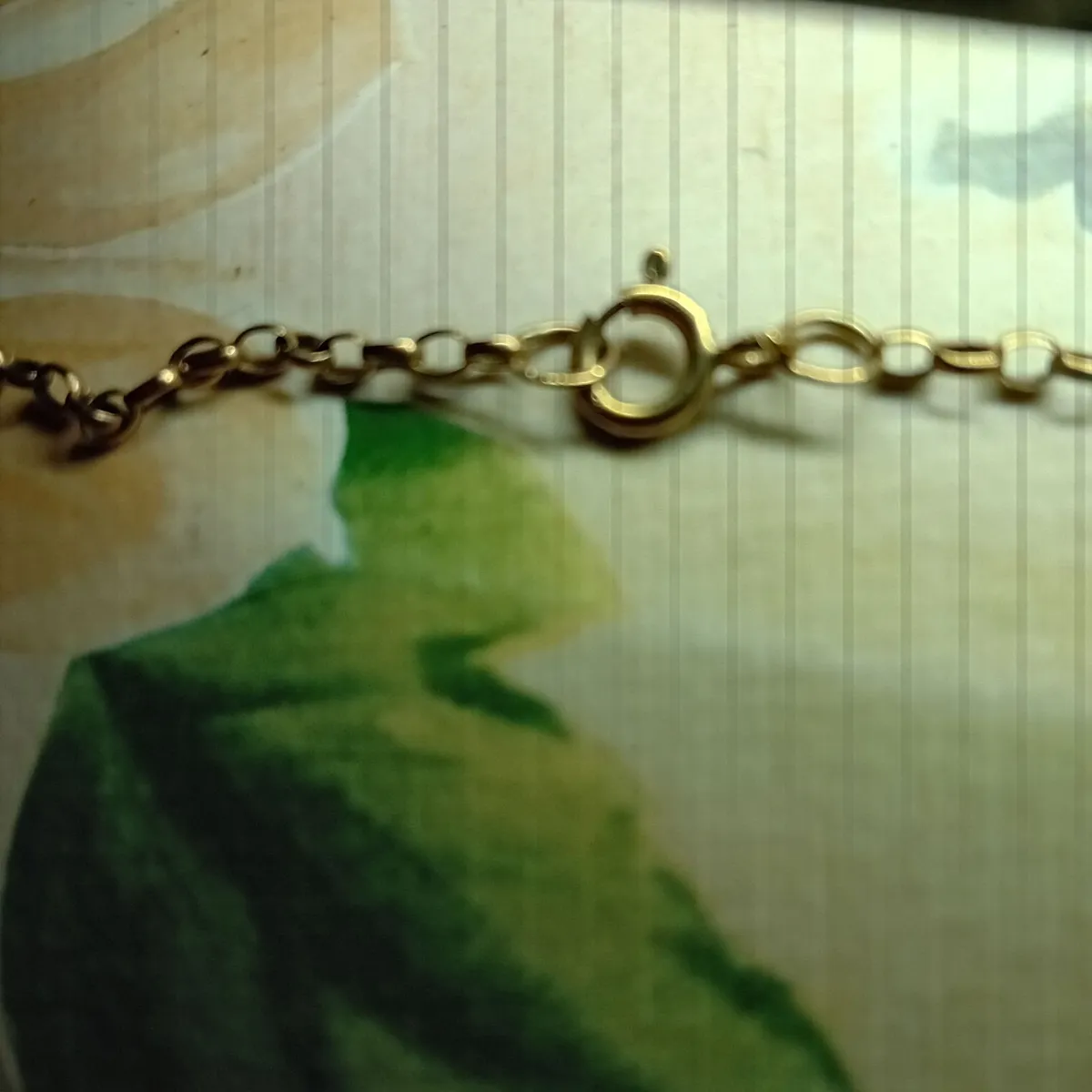 9 CT Gold Chain and pendant - Image 3