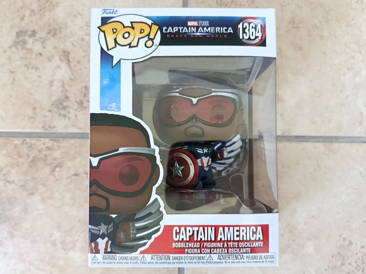 Funko Pop Marvel Captain America # 1364 Vinyl Toy - Image 1