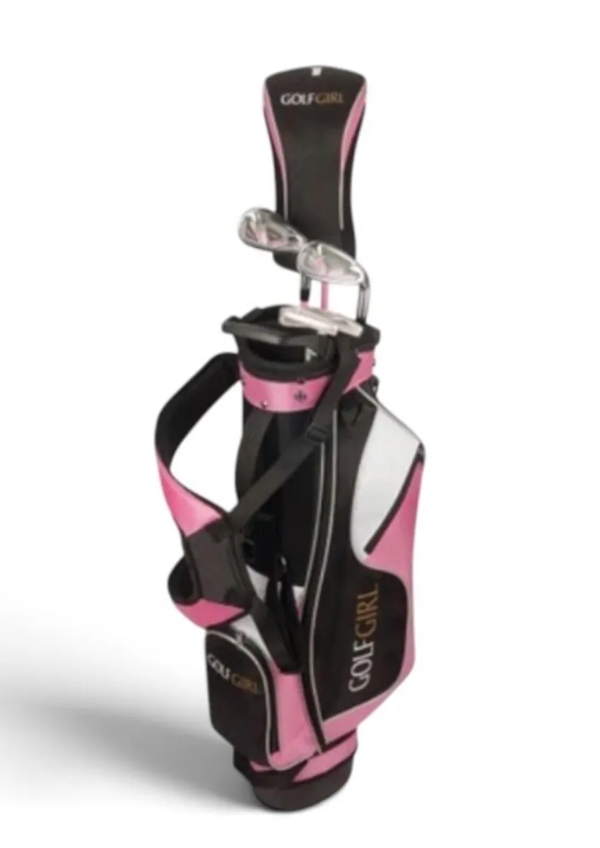 NEW Girls Golf Clubs Set Age 8-12 Right or Left Ha - Image 3
