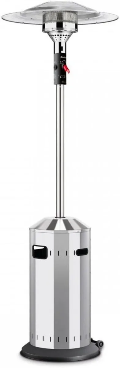 46,000 BTU Propane Patio Heater with Wheels - Image 1