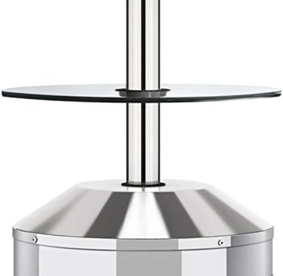 46,000 BTU Propane Patio Heater with Wheels - Image 4