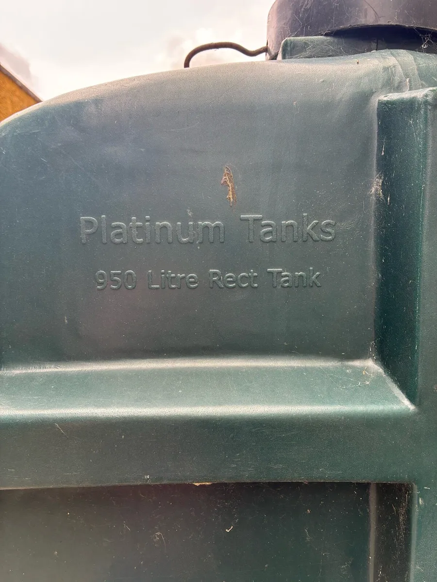 Platinum 950L oil tank - Image 1