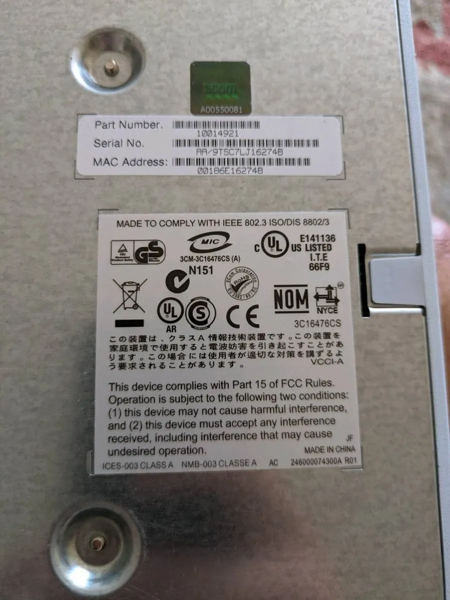 3Com Baseline Switch 2250 Plus - Image 3