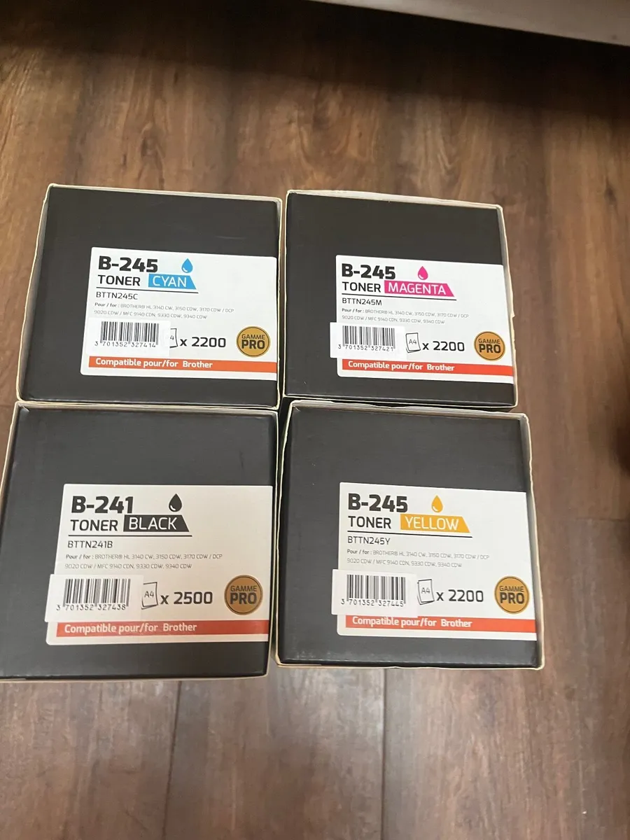 Set of Compatible Brother TN-245 Colour Toners
