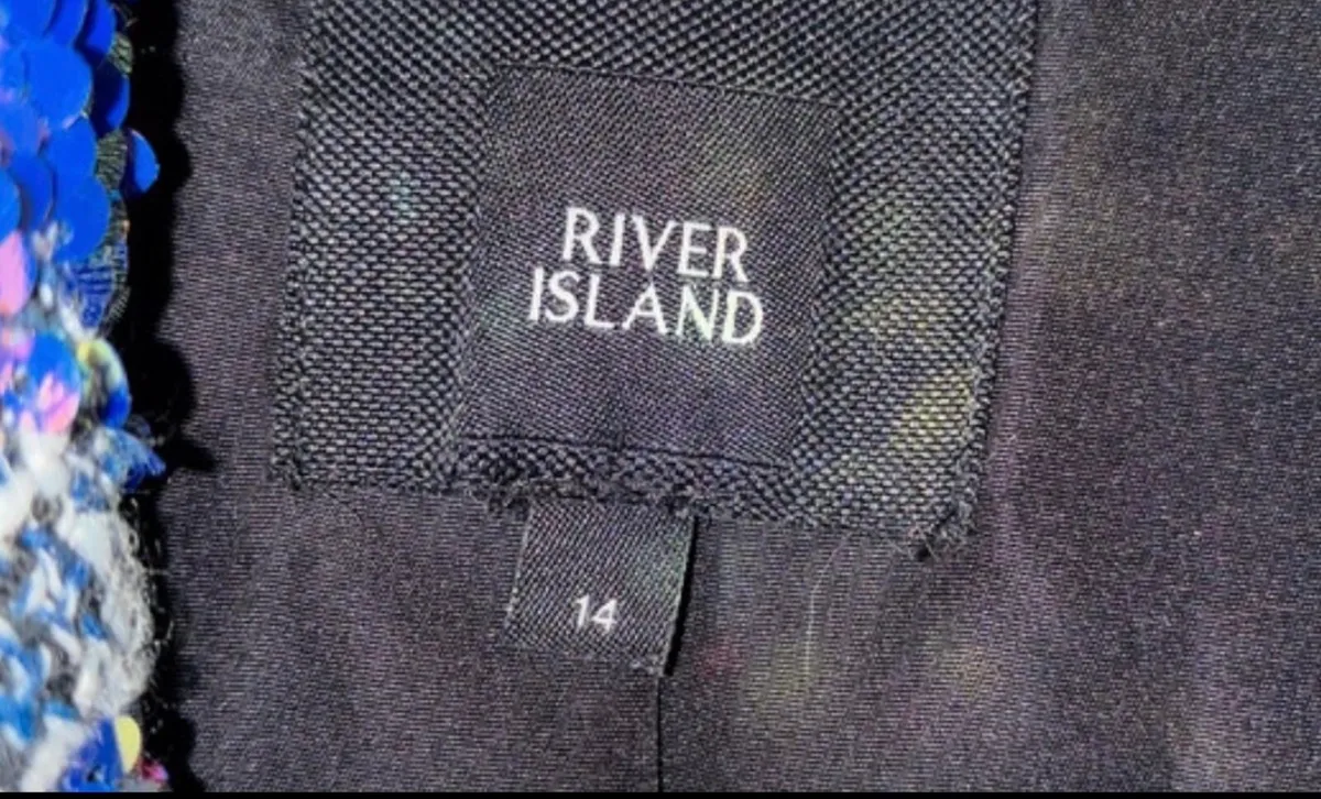 River island sequin jacket size 14 - Image 3