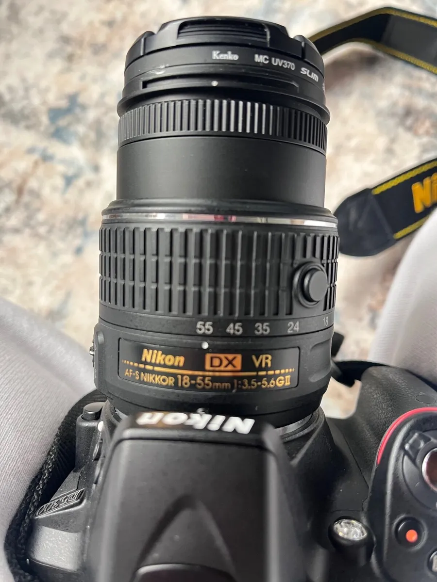 Nikon D5300 camera  and 18 -55mm lens - Image 1