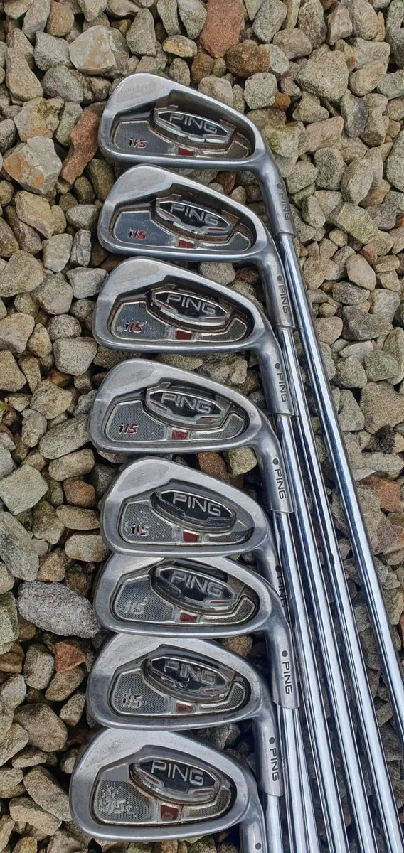 Ping i15 irons - Image 1