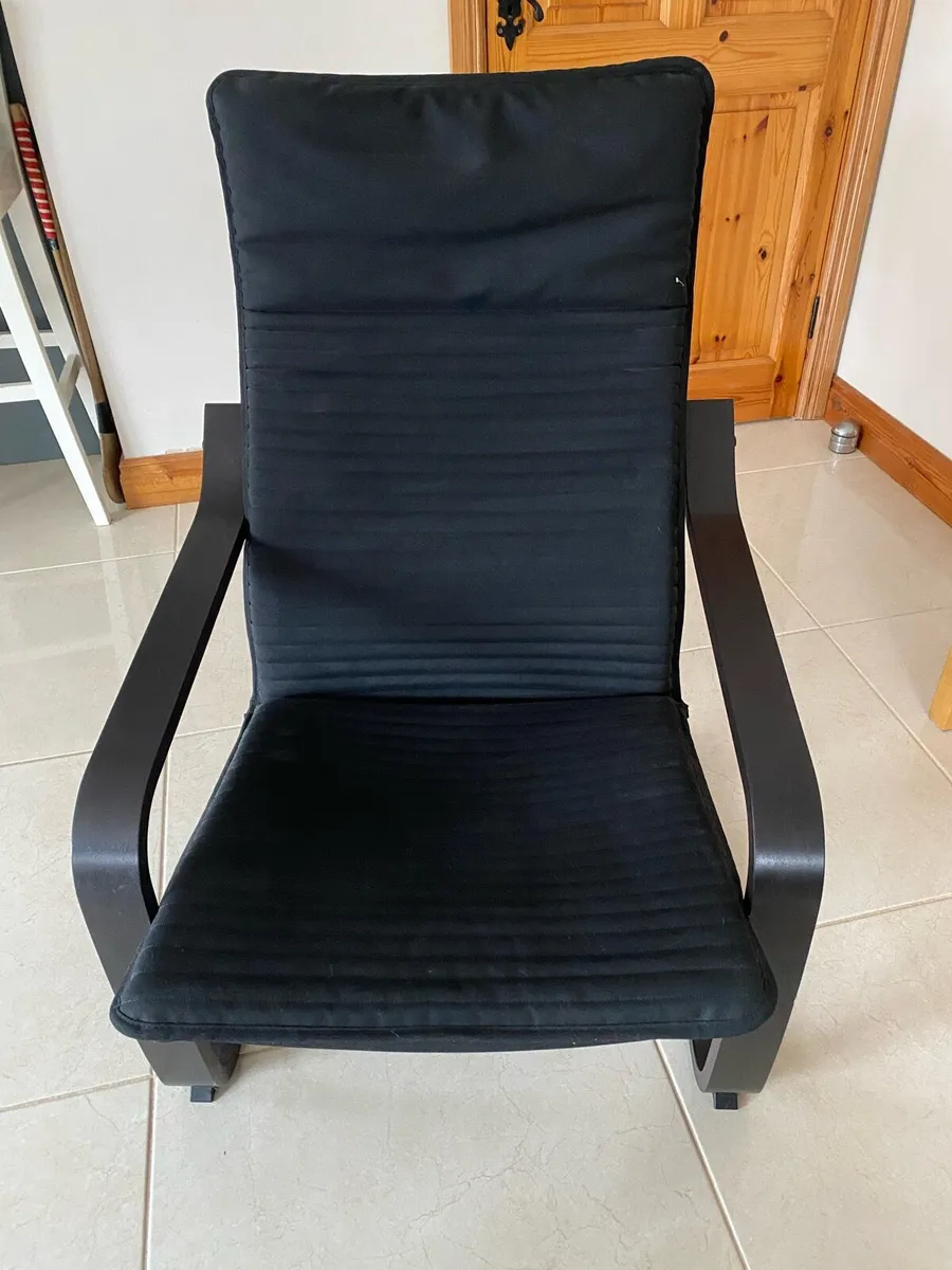 Recliner chair and foot stool - Image 2