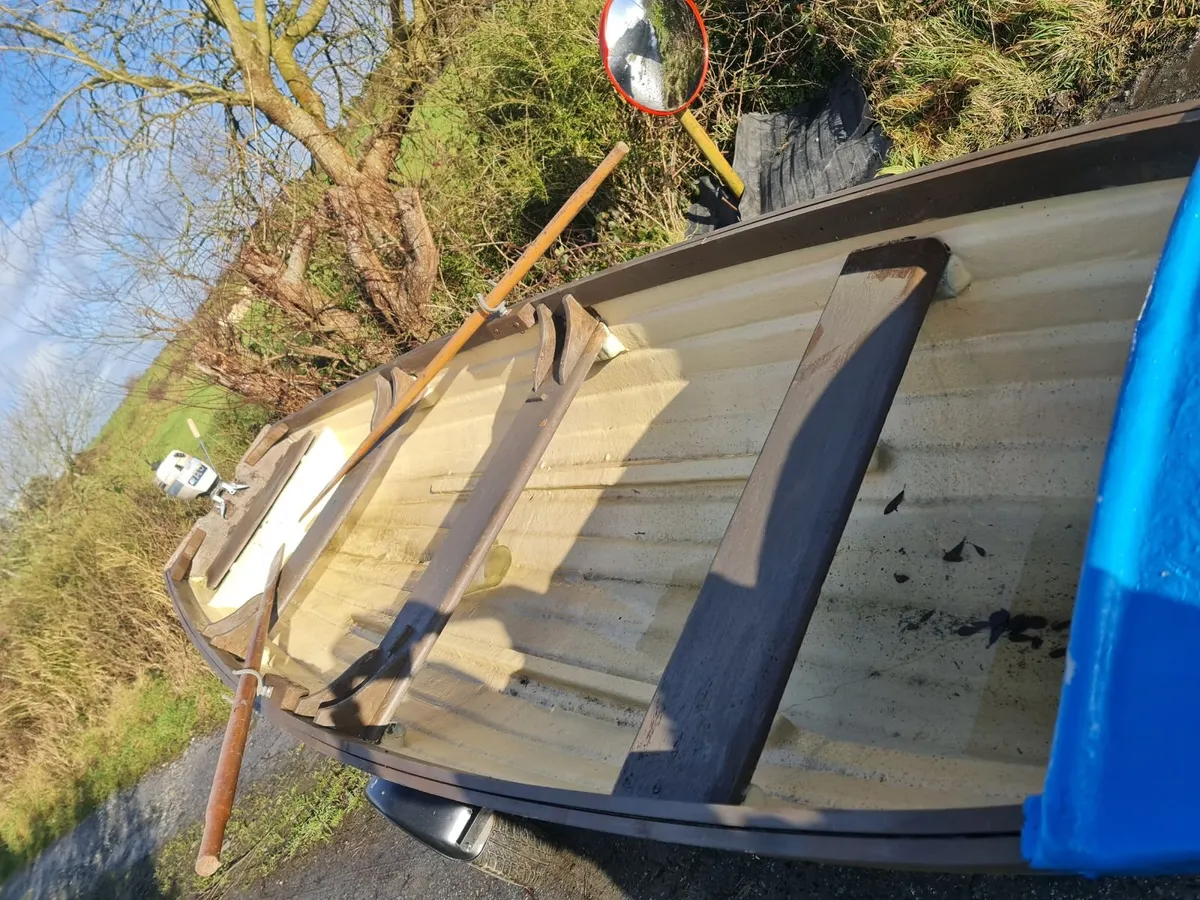 19ft  anglers fancy with new trailer oars - Image 2
