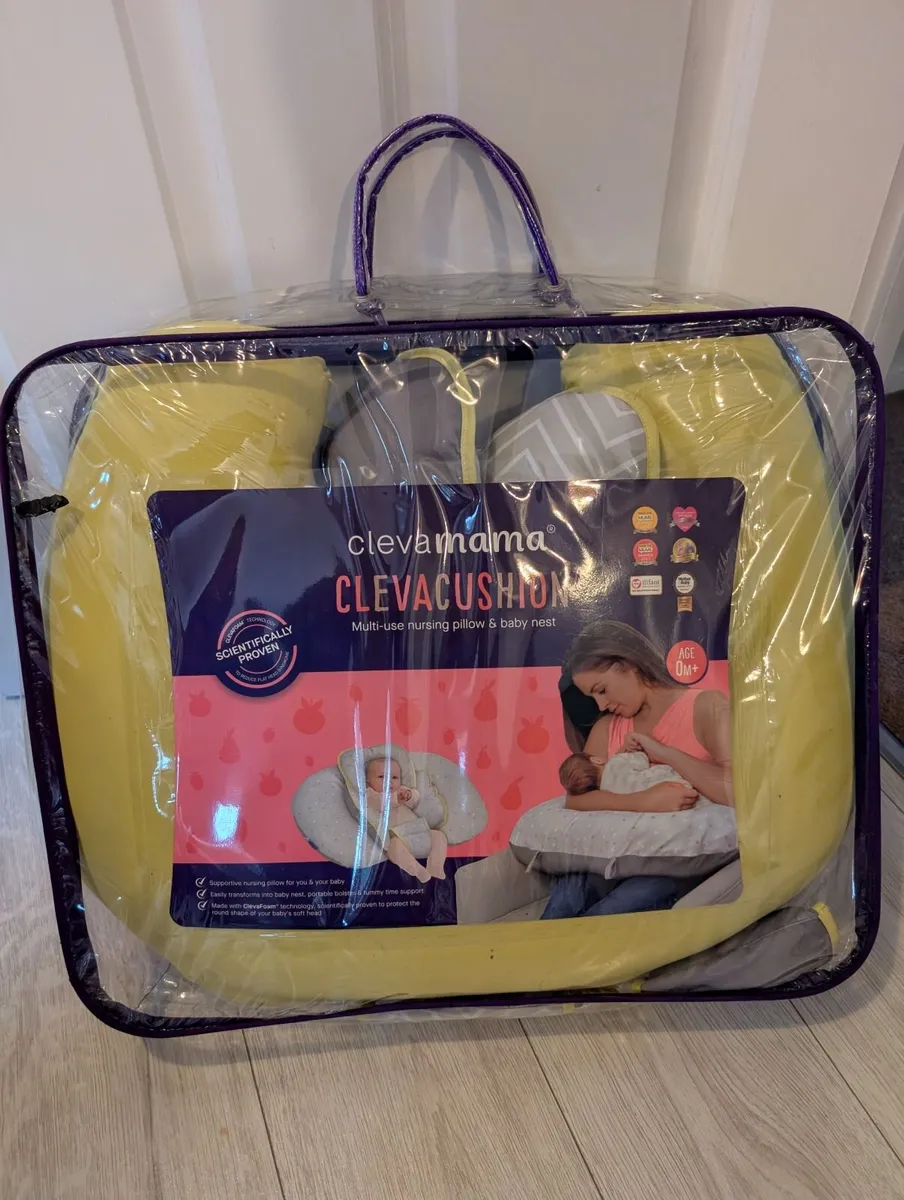 ClevaMama ClevaCushion 10-in-1 Nursing Pillow - Image 1