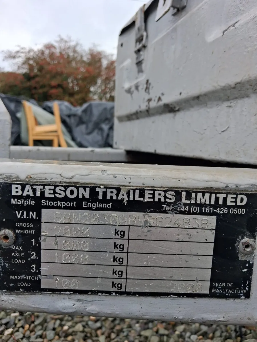 Bateson flat trailer & Utilities  Cabin - Image 1