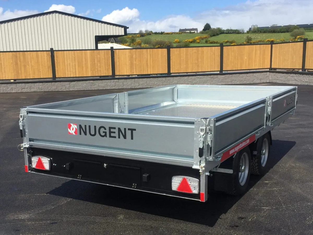 New Nugent Flat Bed 10x6 Trailer - Image 2