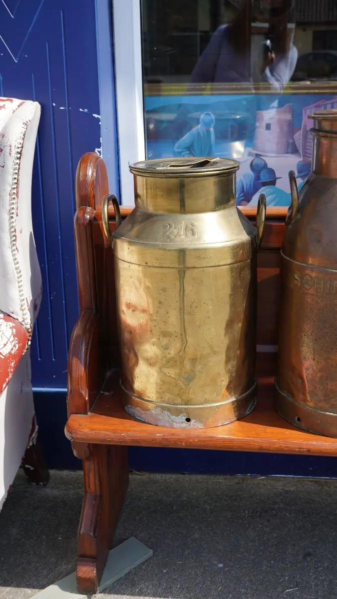 Brass Milk Churn - Image 1