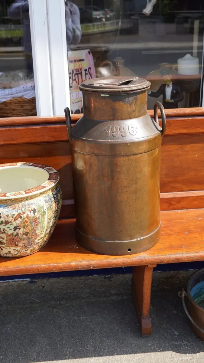 Copper Milk Churn - Image 1