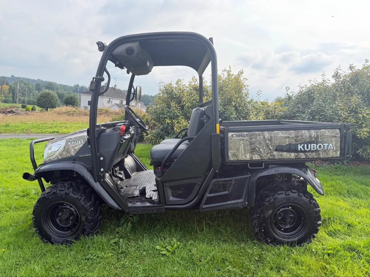 Kubota x1110 camo edtion - Image 4