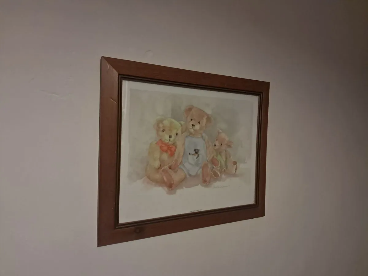 Teddy Bear Painting - Image 1