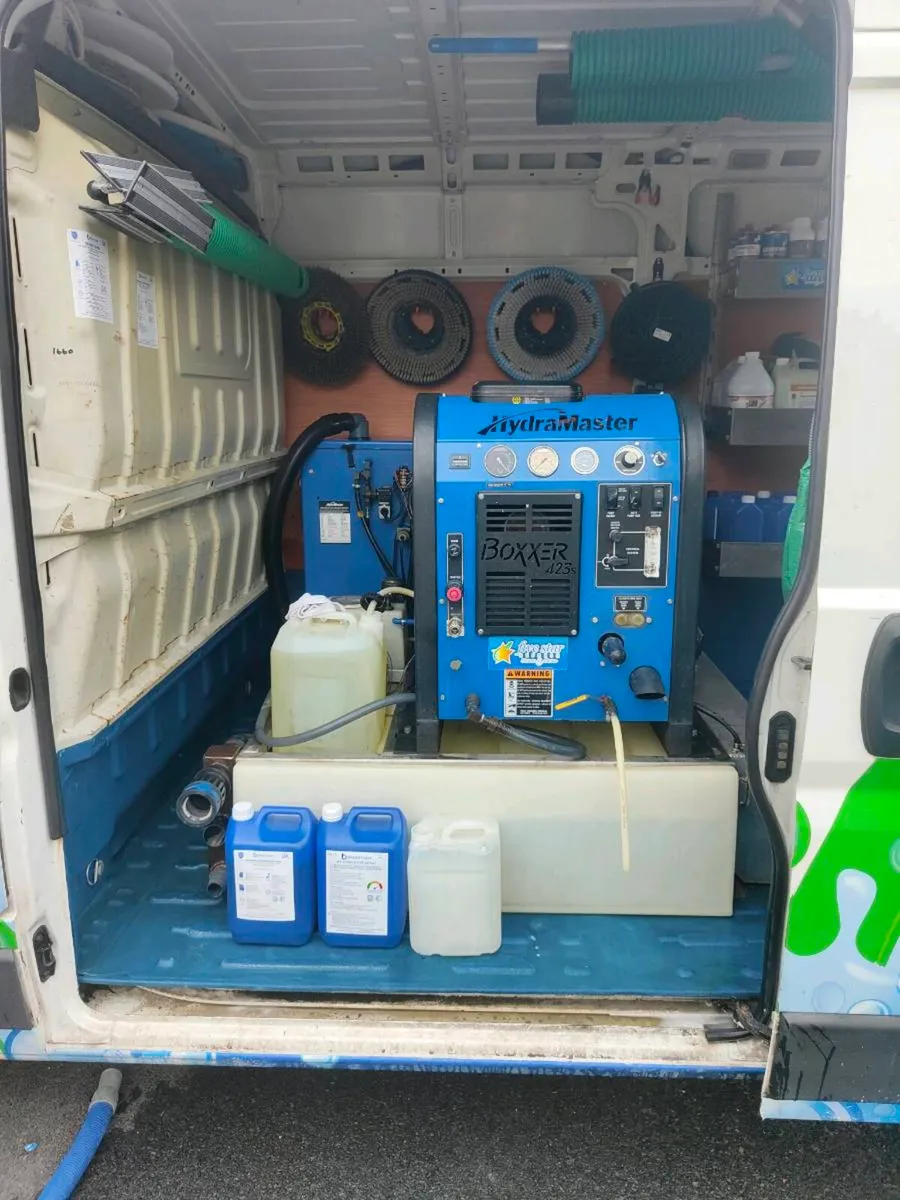 Purpose built Carpet & floor restoration Van - Image 4