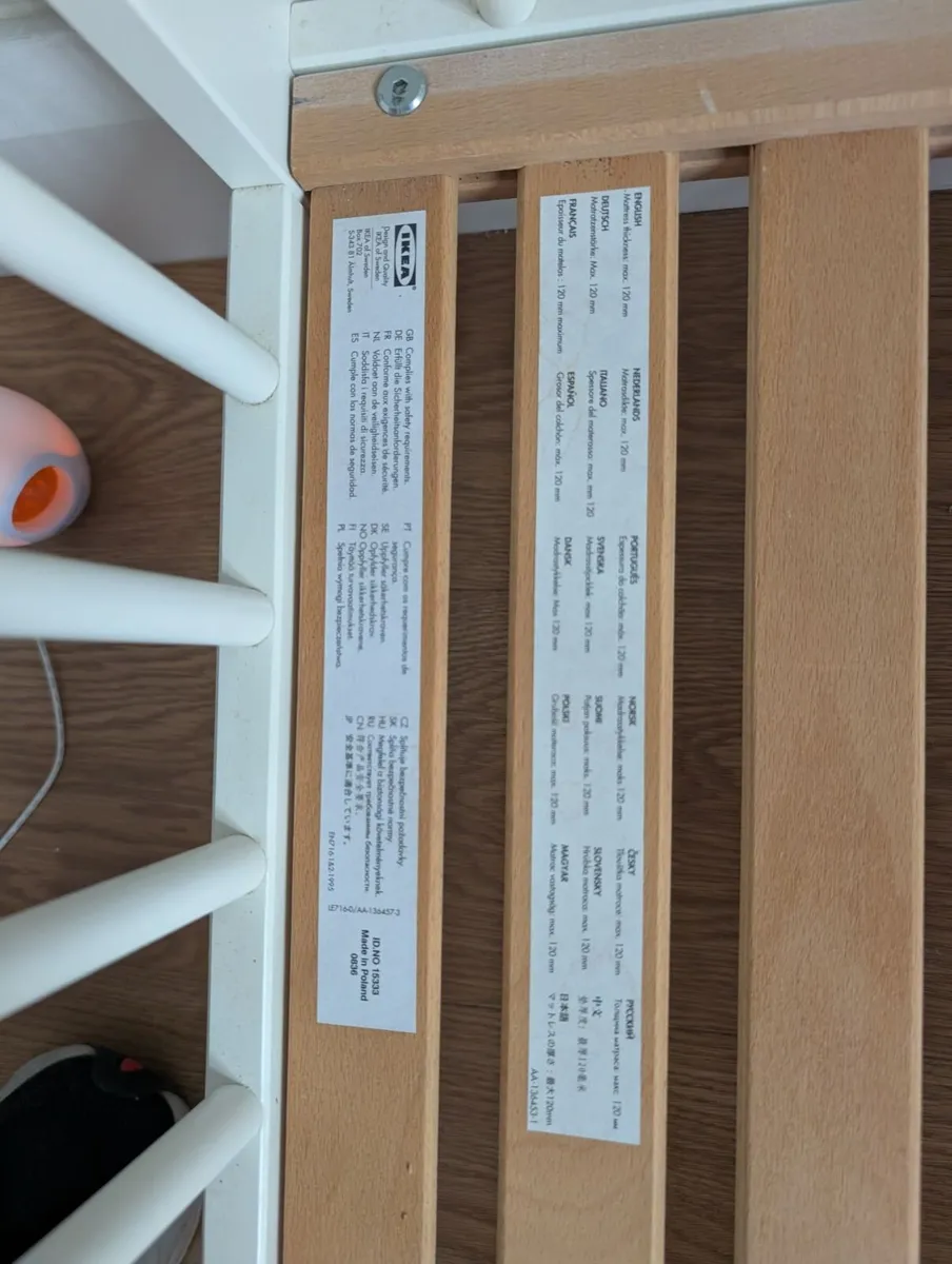 IKEA Gulliver Cot (60 x 120cm) - Image 4