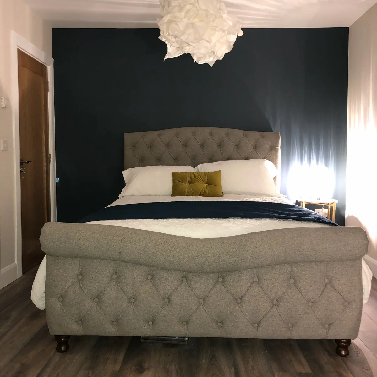 King size chesterfield bed frame