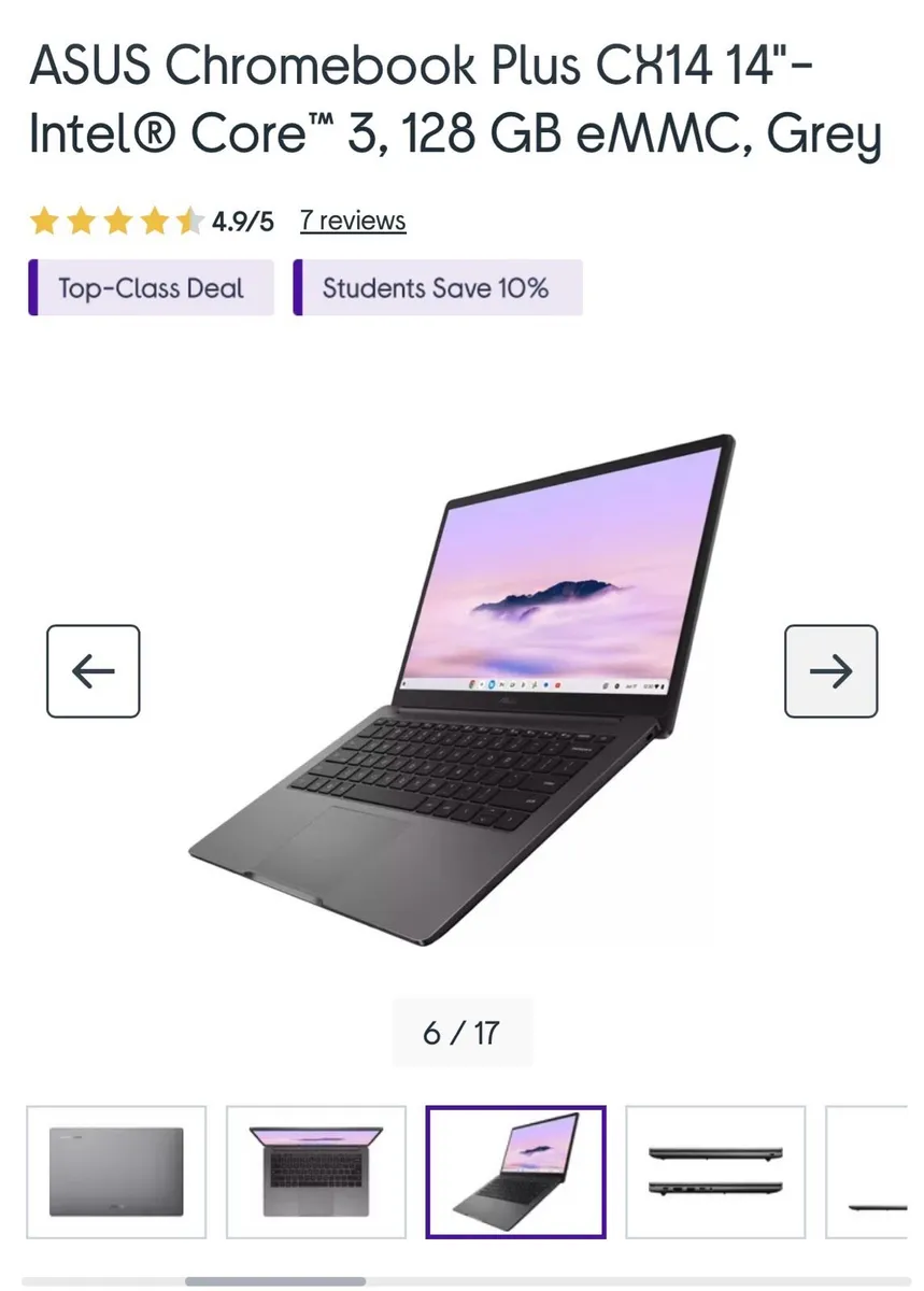 ASUS Chromebook Plus laptop - Image 4