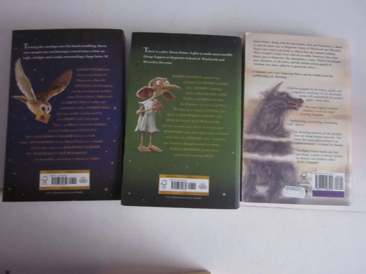 Harry Potter Paperback Complete Set X7 - Image 3