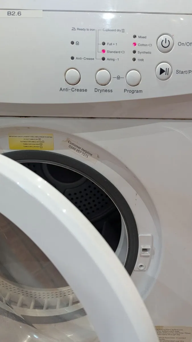 Bush Vented Tumble Dryer - Image 3