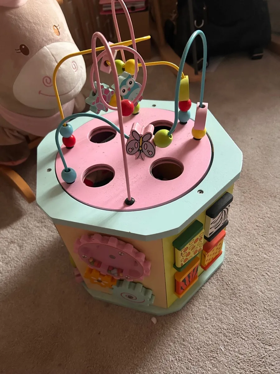Baby Wooden Activity Centre - Image 4
