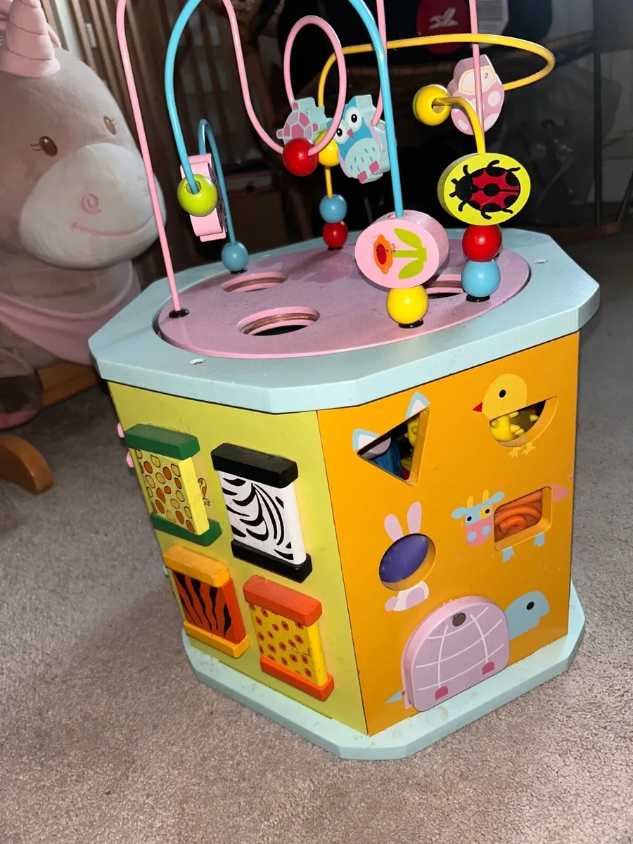 Baby Wooden Activity Centre - Image 1