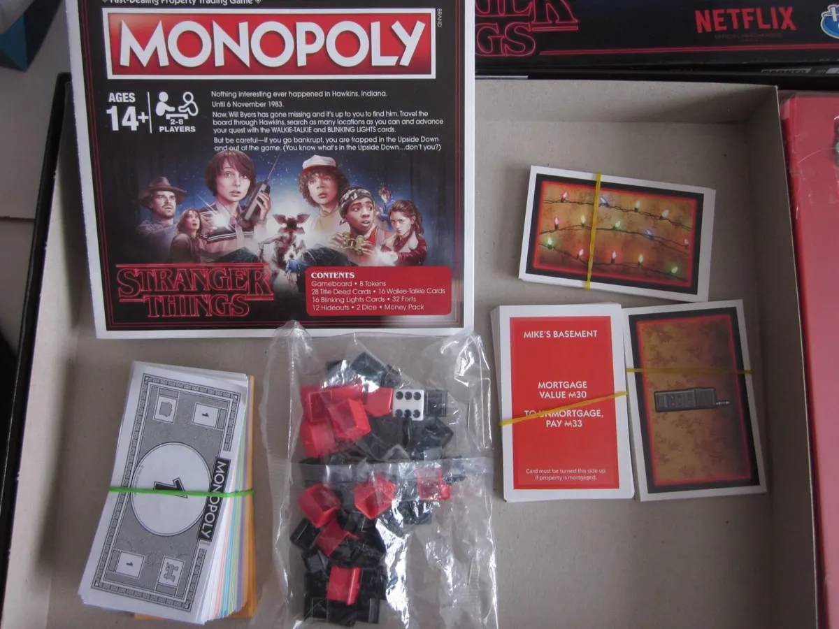 Monopoly Stranger Things Board Game - Image 4