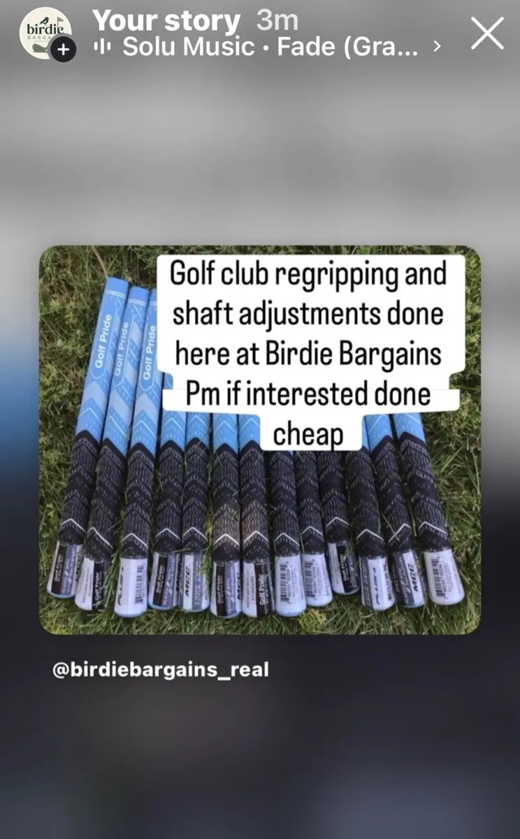 Golf club regripping and Ventus shafts for sale - Image 2