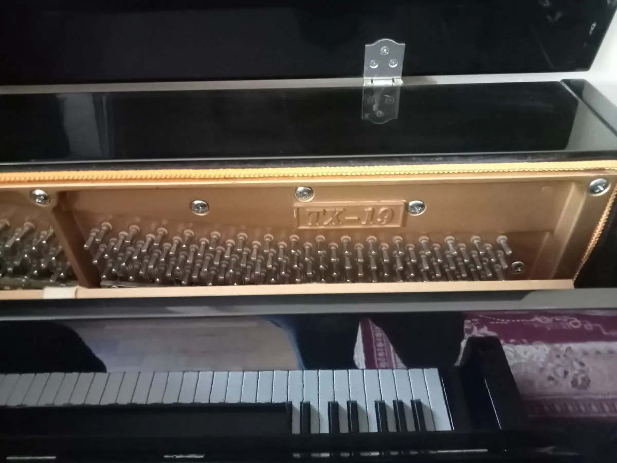 Black polished piano - Image 3