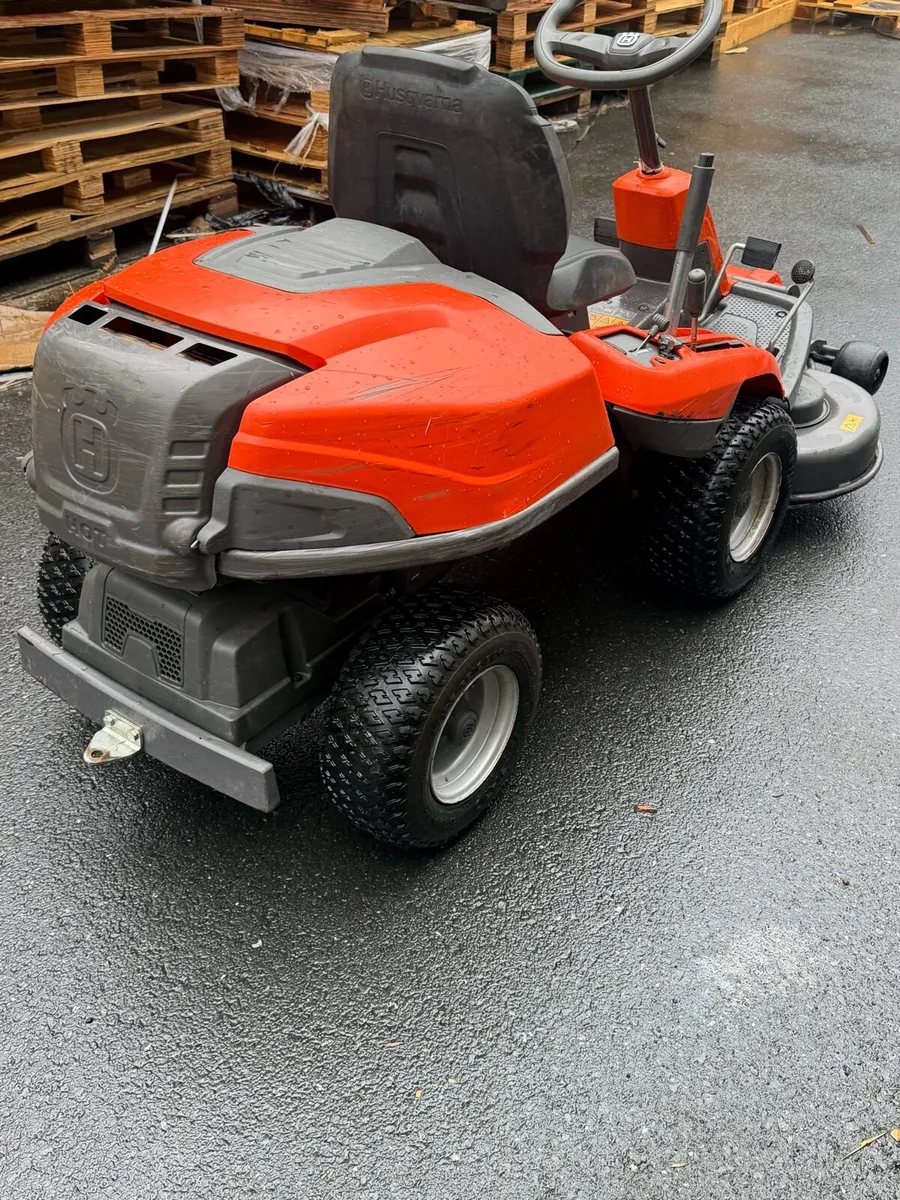 Used Husqvarna R214TC front deck rider lawnmower - Image 3