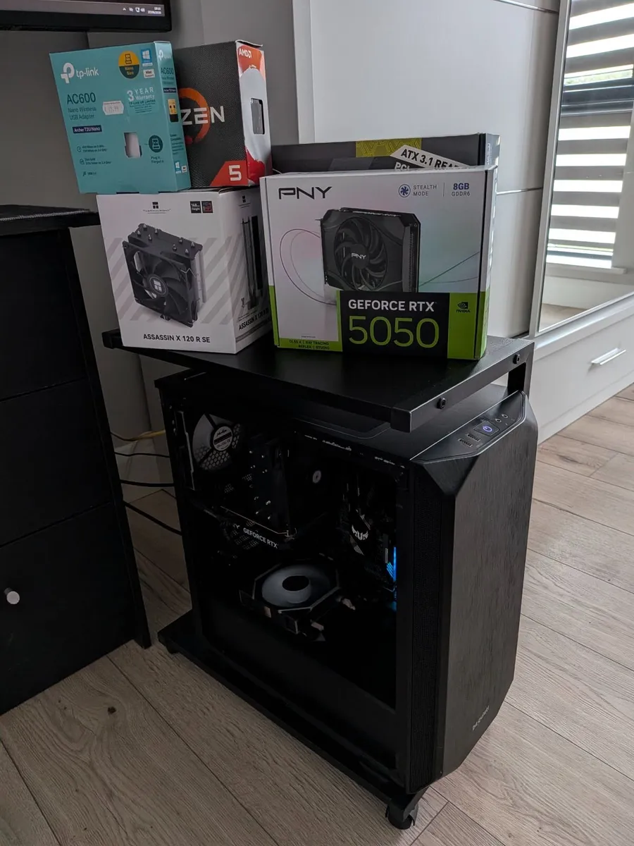 🔥 FAST GAMING PC–Ryzen 5 5600X | RTX 5050 New 🔥 - Image 1