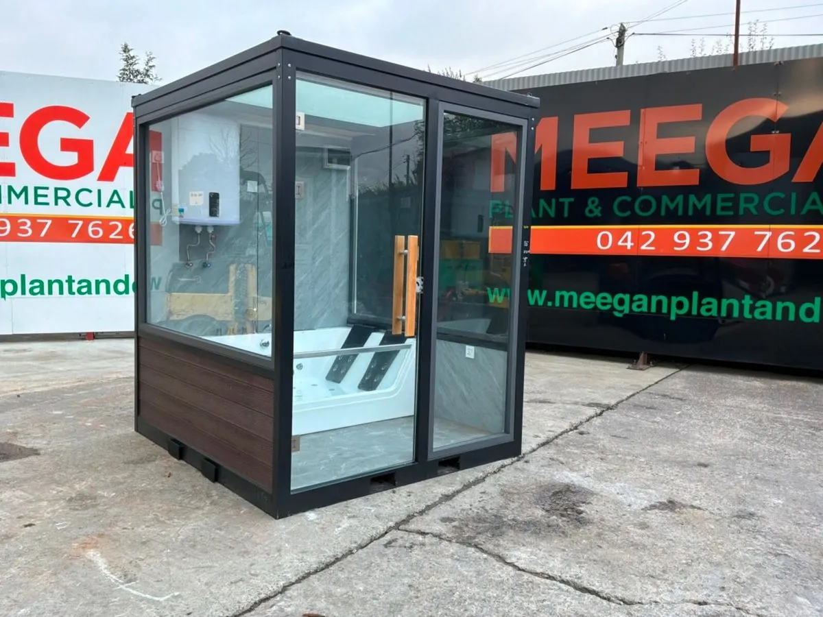 New hot tub Jacuzzi bath room container pod....... - Image 1