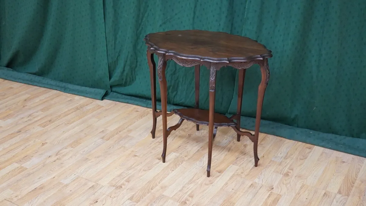 Carved Side Table - Image 2