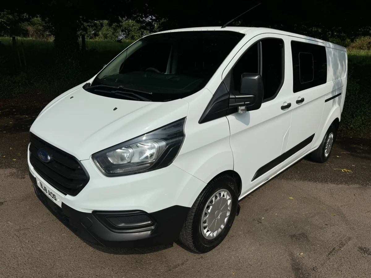 2018 Ford Transit Custom Factory Crew Van NO VAT - Image 2