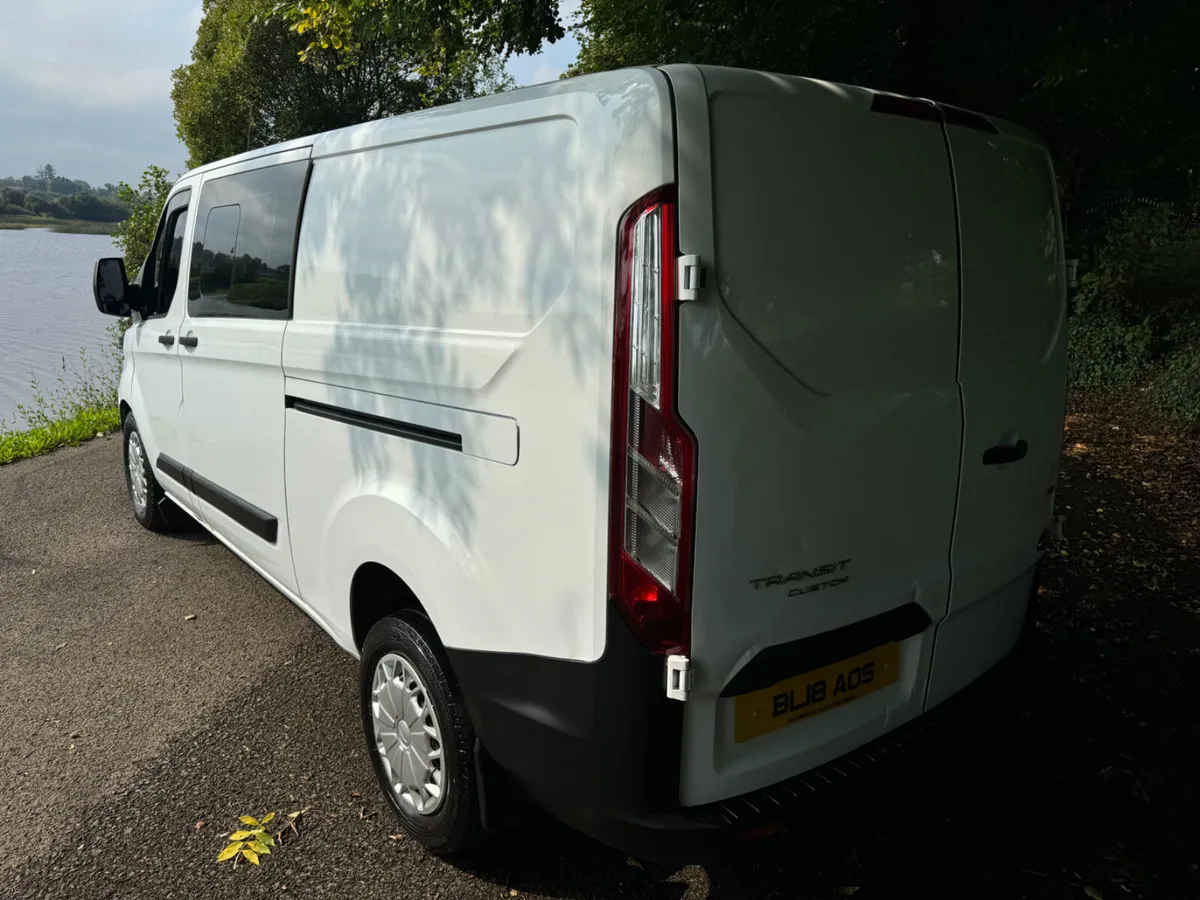 2018 Ford Transit Custom Factory Crew Van NO VAT - Image 3