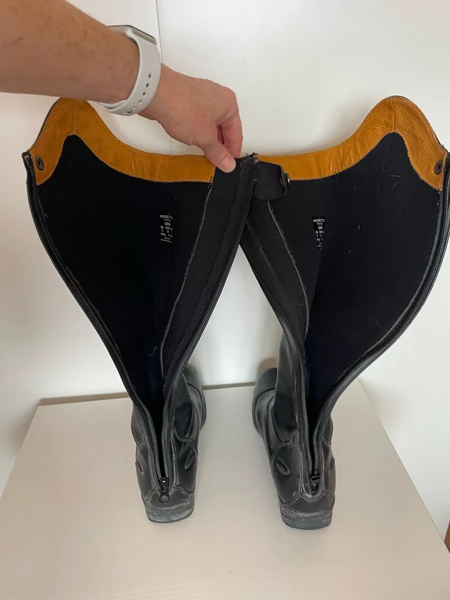 Ladies Horse Riding Boots Size 6 - Image 3