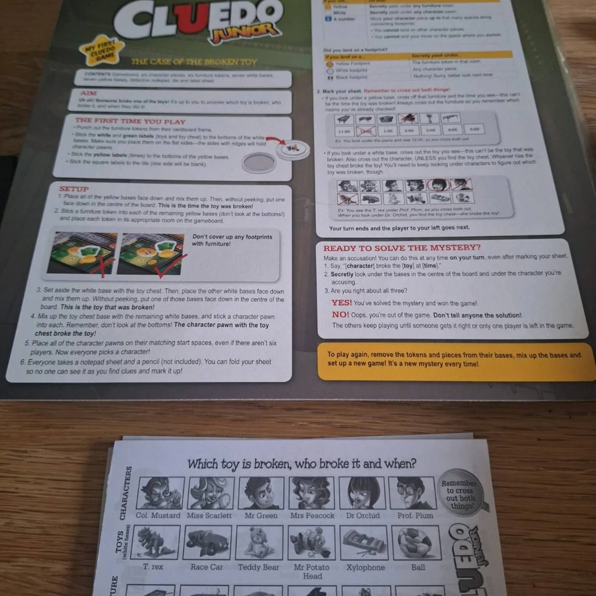 Cleudo Junior Board Game - Image 4
