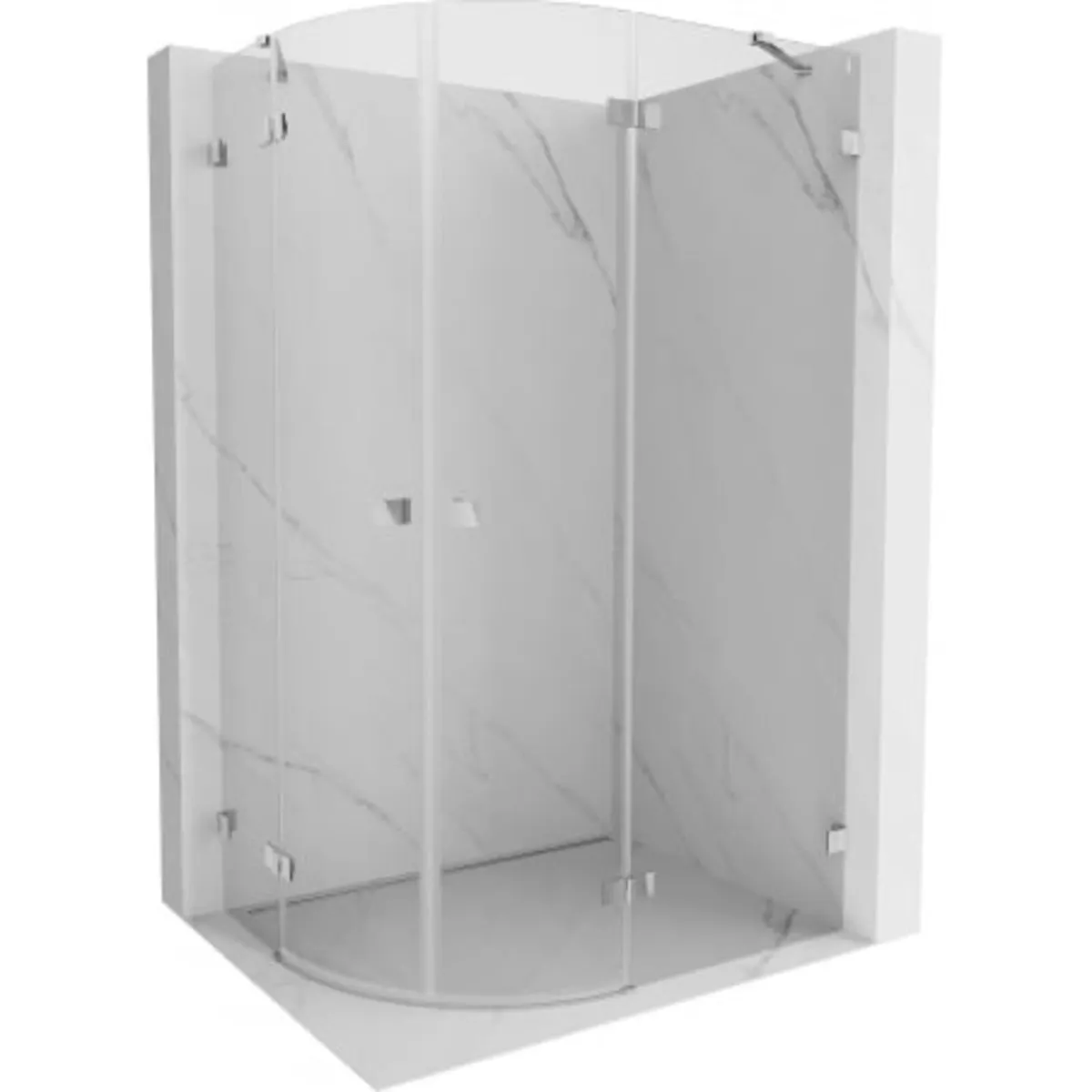 Mexen shower door double hinged 90x90 quadrant - Image 3