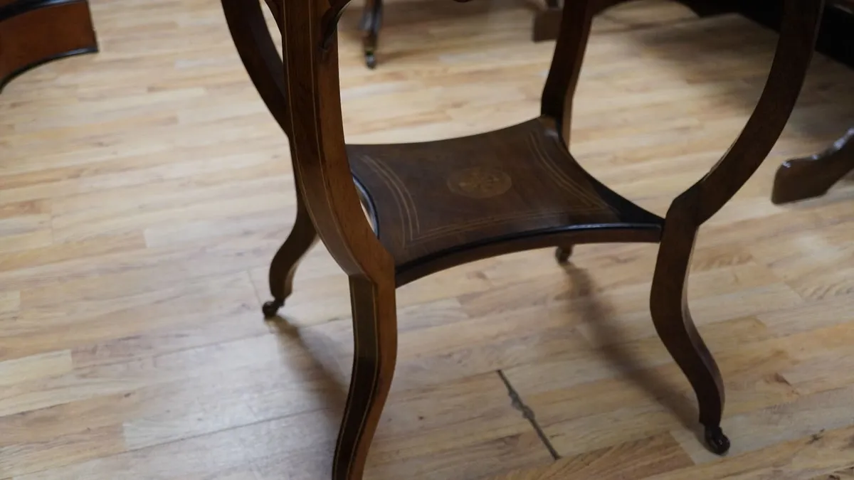 Edwardian Rosewood Centre Table c.1900 - Image 4