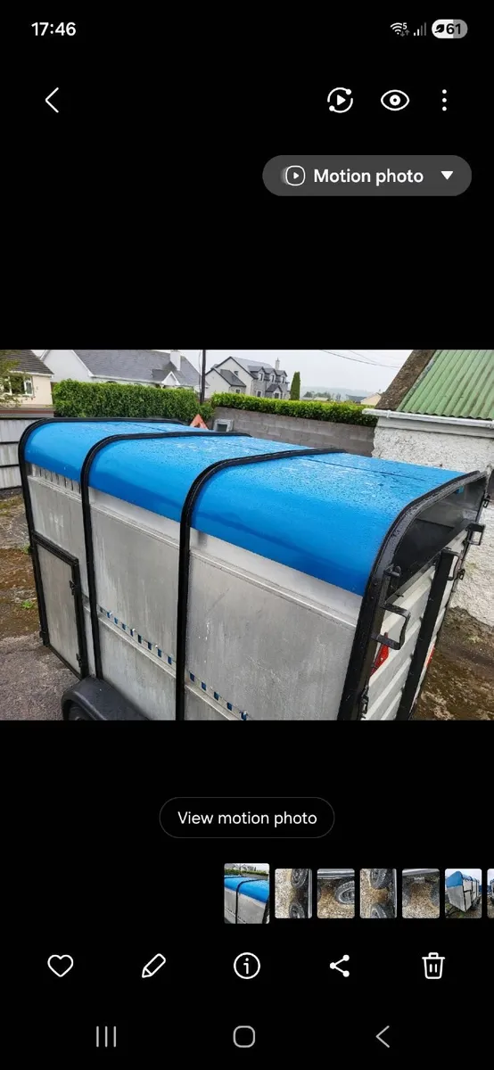 8x5 cattle trailer - Image 2