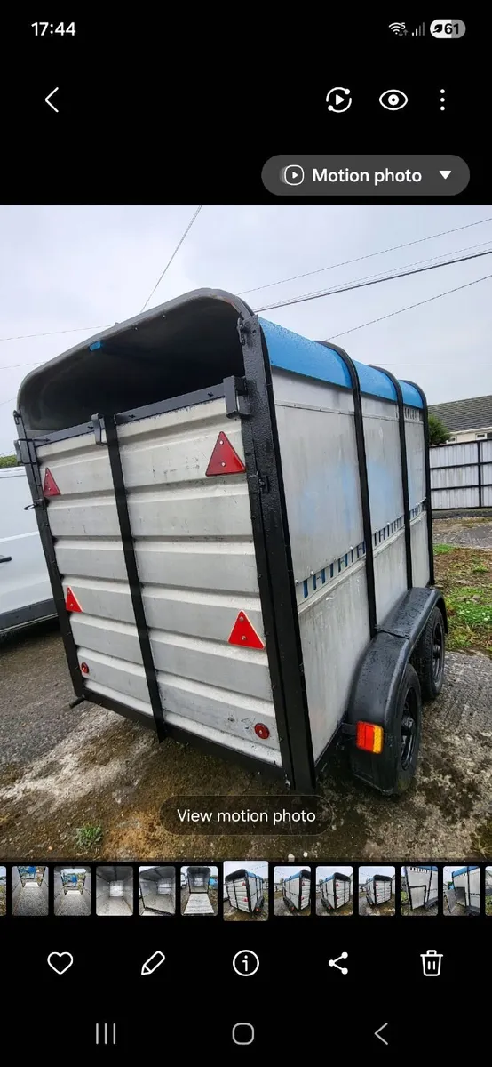 8x5 cattle trailer - Image 4