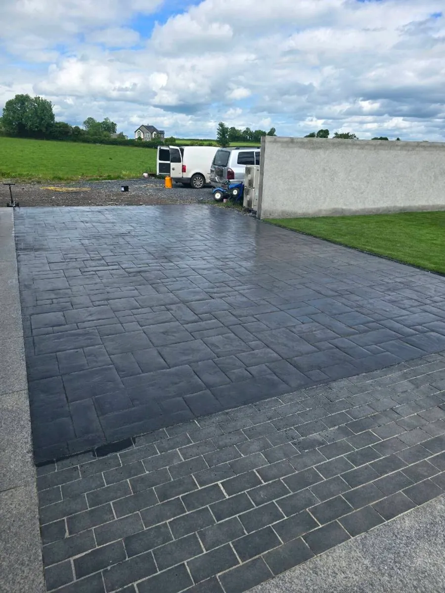 Imprinted concrete - Image 3