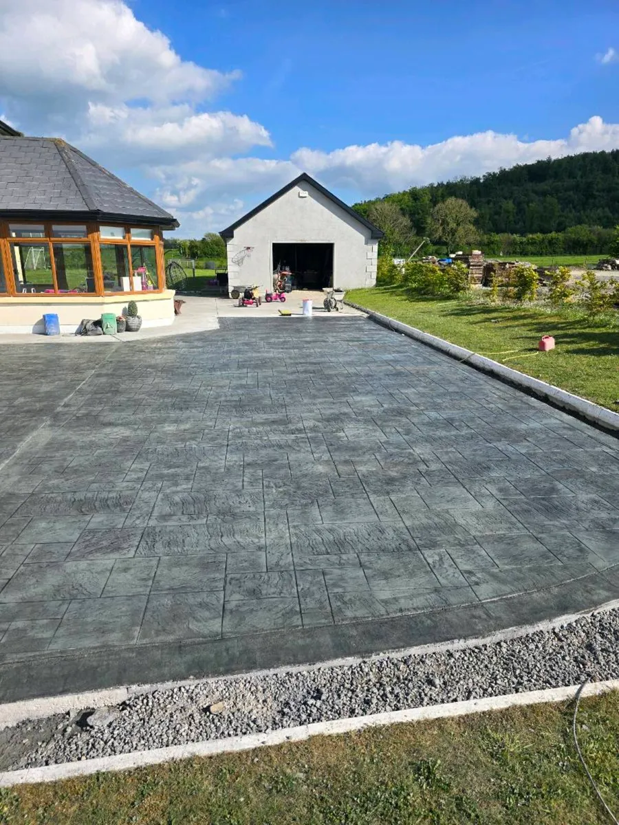 Imprinted concrete - Image 2